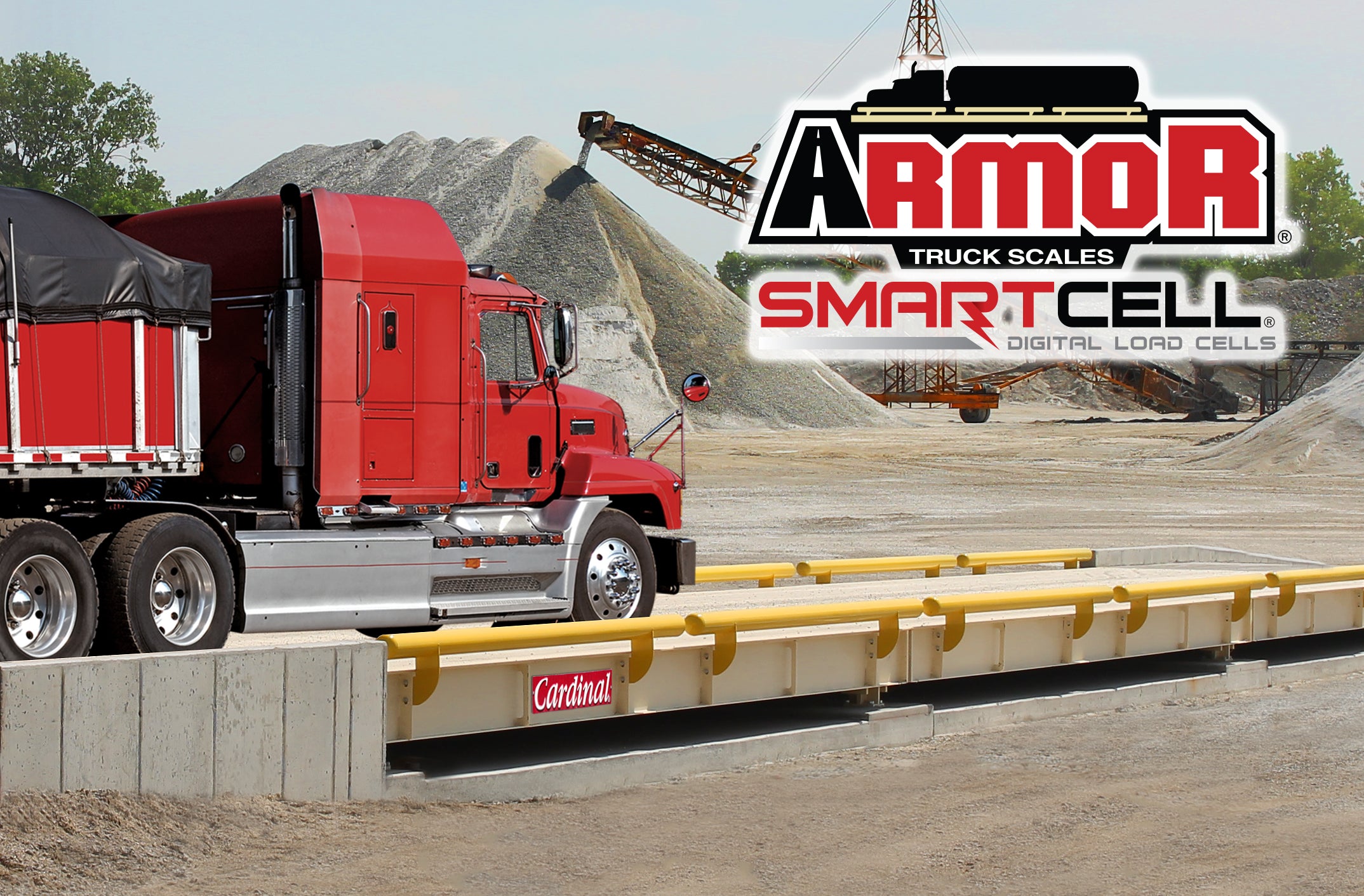 Cardinal ARMOR stál bílavog