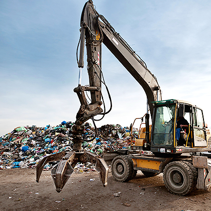 Urðunarstaðir og endurvinnsla