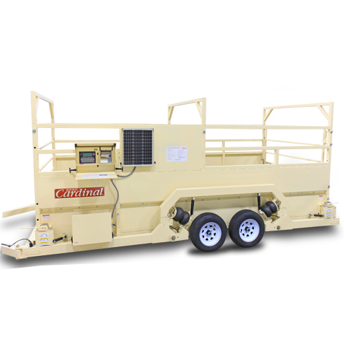 Cardinal Weight Wrangler Mobile búfésvog á kerru